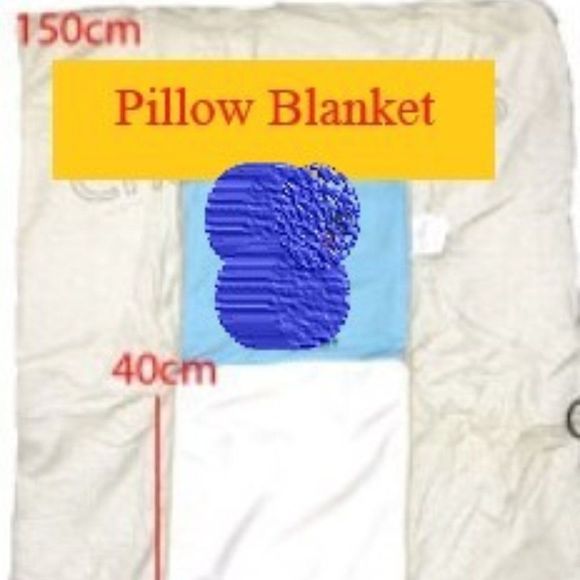 Throw blanket warm soft foldable into a pillow - Picture 5 of 5